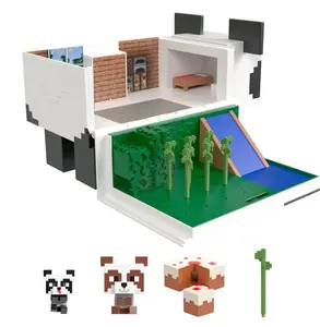 Minecraft MOB Head Mini Panda Playset