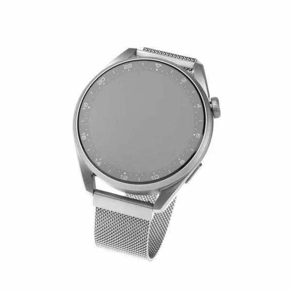 Fixed Smartwatch Armband (22mm) Mesh - Silver