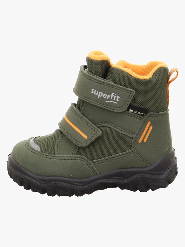Superfit Husky1 Vinterkängor, Green/Orange, 20