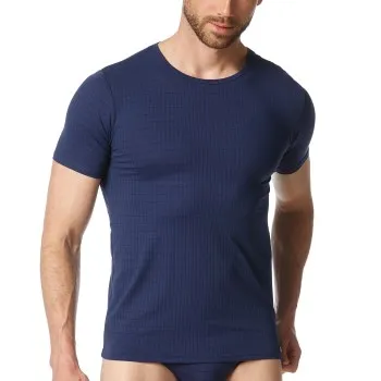 Bruno Banani Check Line 2 0 Shirt Marin polyamid Large Herr