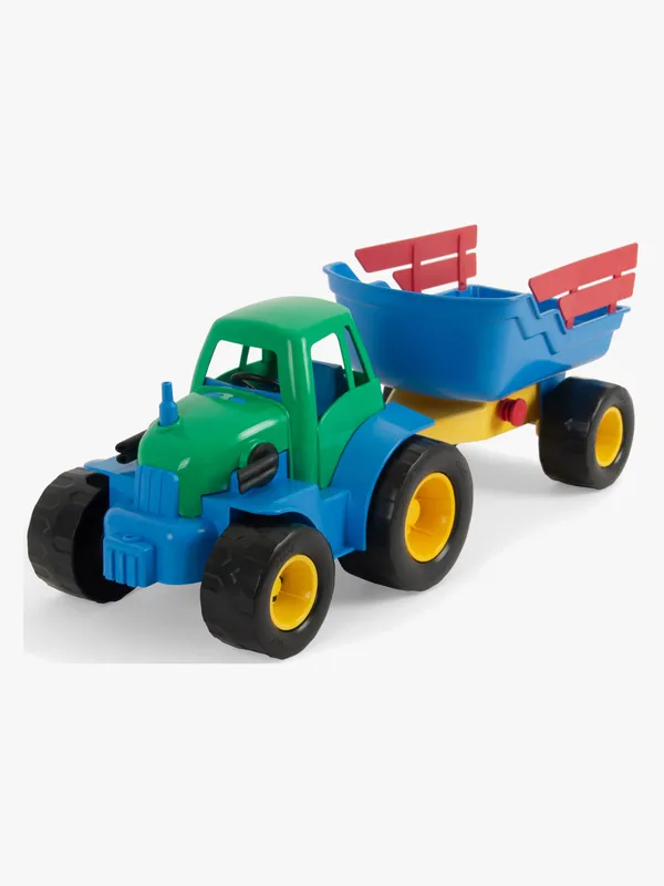 Dantoy Recycled Tractor with Trailer