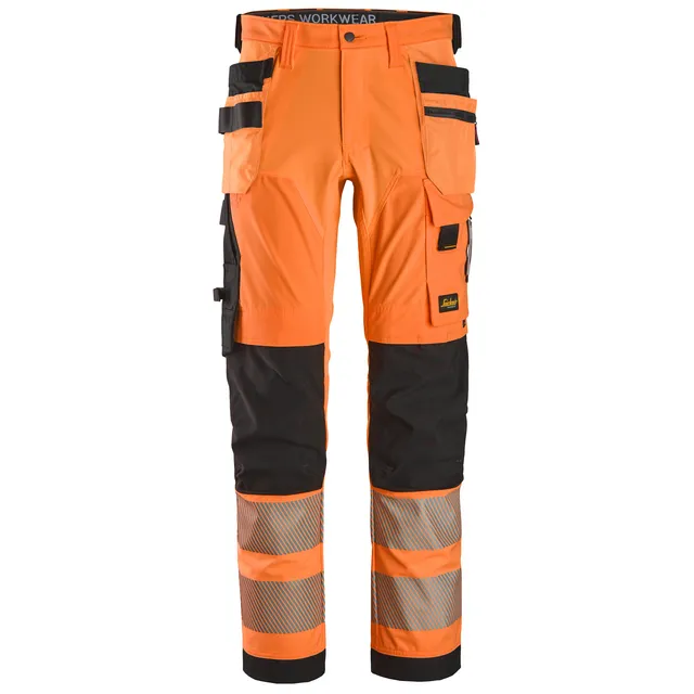 ARBETSBYXA 4STR HF HV KL2 ORANGE/SVART STL 56 | Beijerbygg Byggmaterial