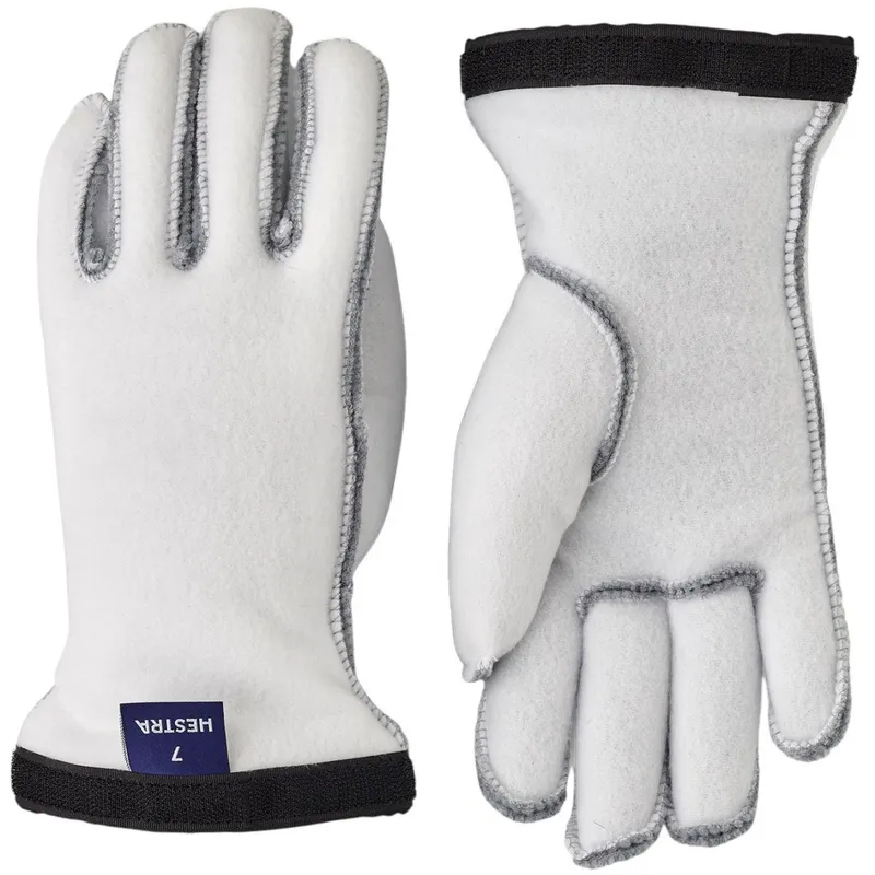Hestra Heli Ski Liner, Innerhandskar, Dam, Vit