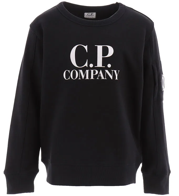C.P. Company Sweatshirt – Svart m. Vit