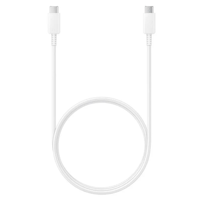 Samsung USB kabel Typ C till Typ C 5A (1m) Vit
