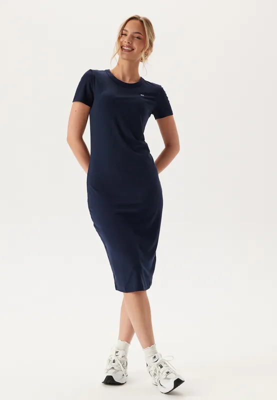 Tjw Rib Bodycon Midi Dress (#6154)