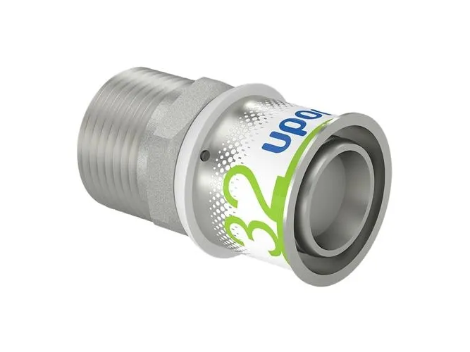 Uponor s-press plus adapter male thread 32 mm x 1