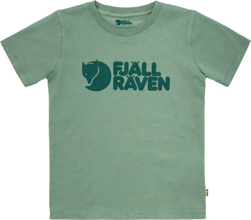 Fjällräven Kids Logo T-shirt Patina Green – 146 | Rue Des Mille