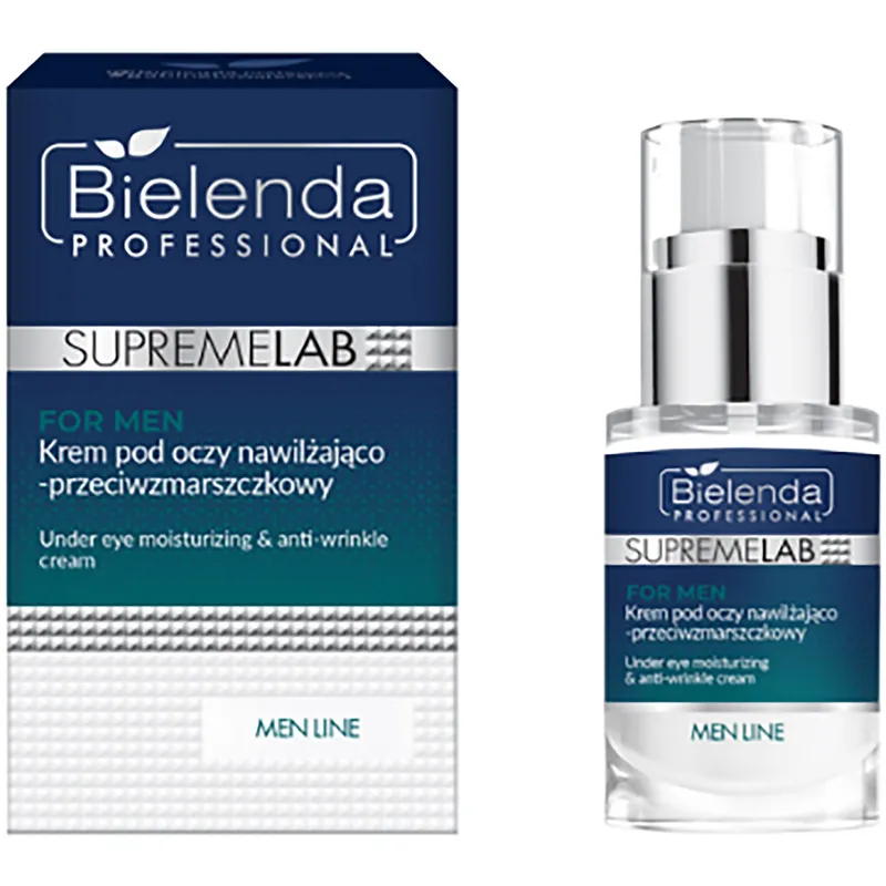 Bielenda Professional SUPREMELAB MEN LINE Under Eye Moisturizing & Anti-Wrinkle Cream 15 ml