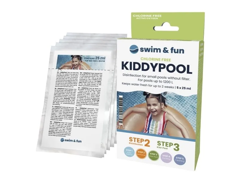 Swim & Fun Kiddy Pool klorfri desinfektion 5 x 25 ml