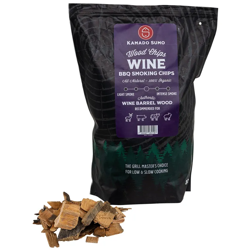 Kamado sumo Wine rökflis 800 g