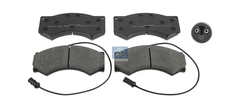 DT Spare Parts 7.92604 Bromsbelägg