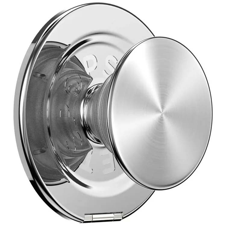 PopSockets MagSafe Popuphållare och Stativ Aluminium Radial - Silver
