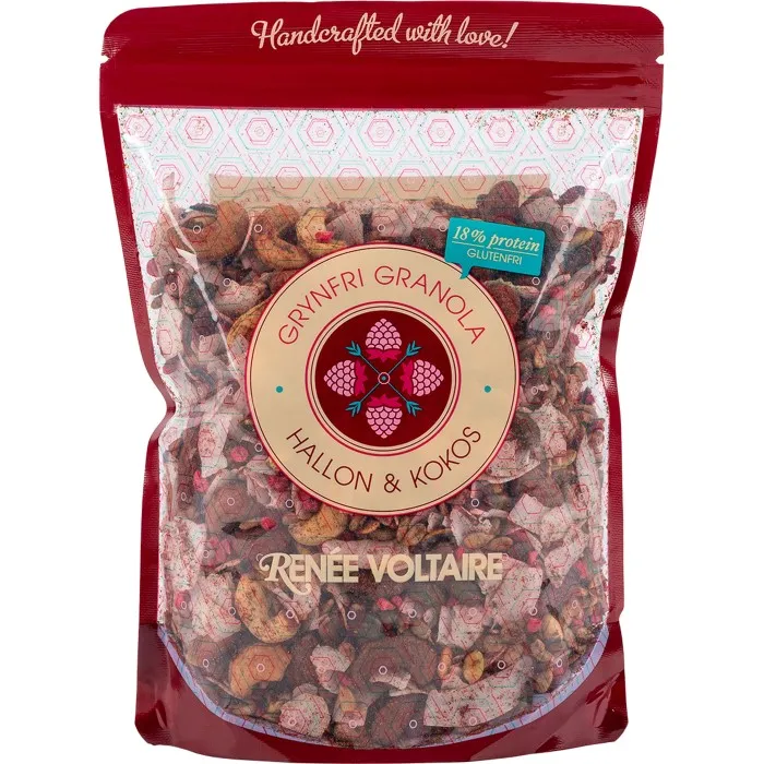 Renée Voltaire Grynfri Granola Hallon & Kokos 375g
