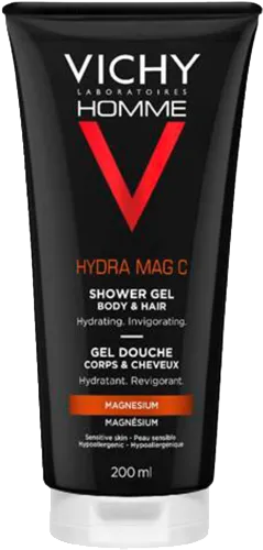 Vichy Homme Hydra Mag C Shower Gel 200 ml