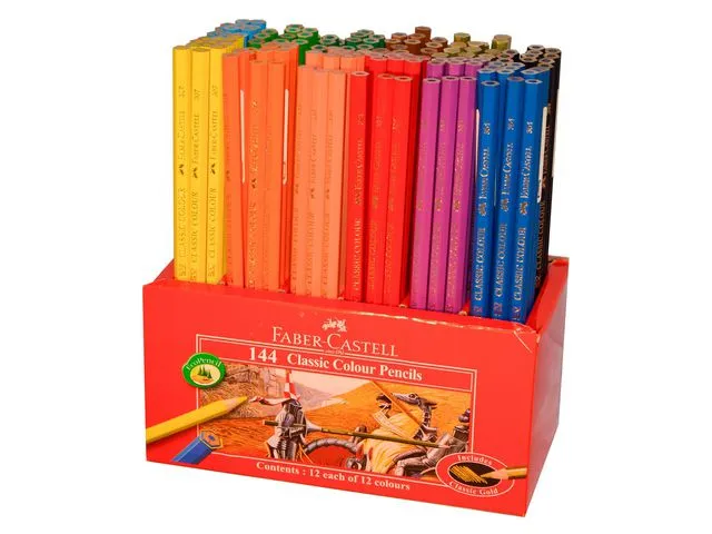 Färgpenna FABER-CASTELL 12×12 färger