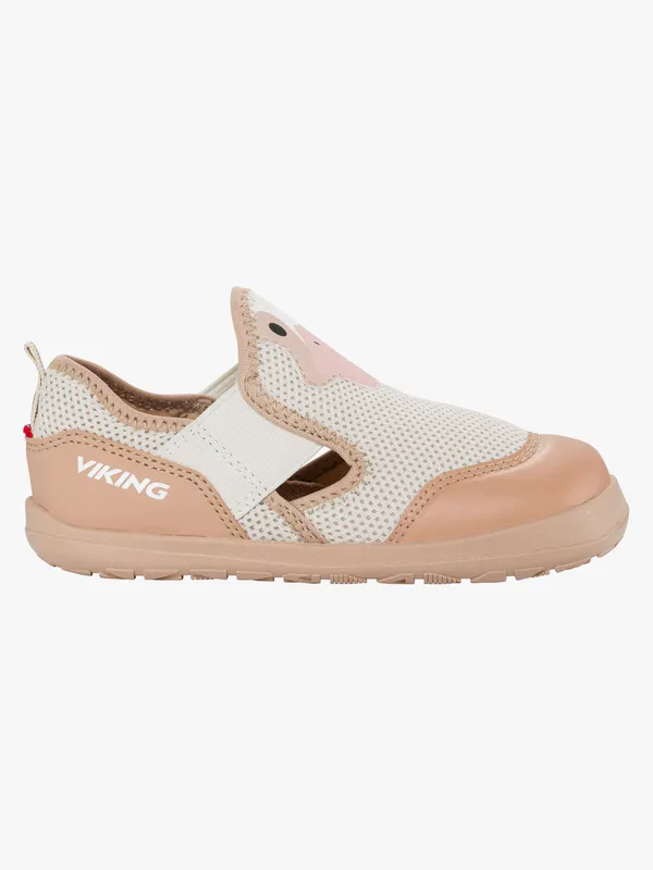 Viking Footwear Kids’ Alv Barefoot Paw Sandal Beige