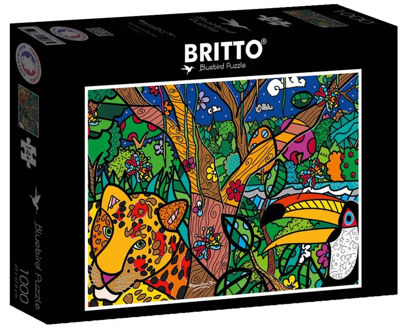 Bluebird Pussel – R.Britto: Amazon 1000 bitar