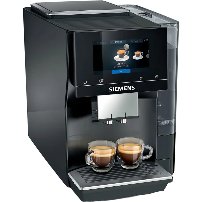 Siemens EQ700 Classic kaffemaskin, pianosvart