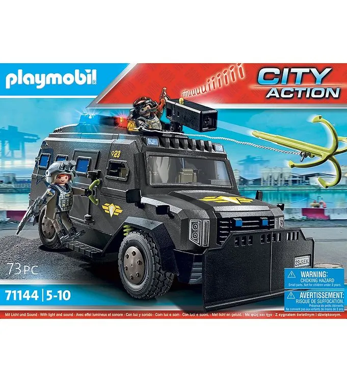 Playmobil City Action 71144, Militärfordon, 5 År, Plast, Multifärg
