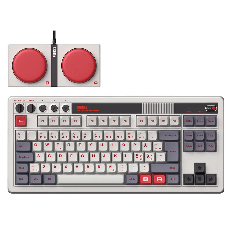 8BitDo Retro Mechanical Keyboard - Nordic Ed.