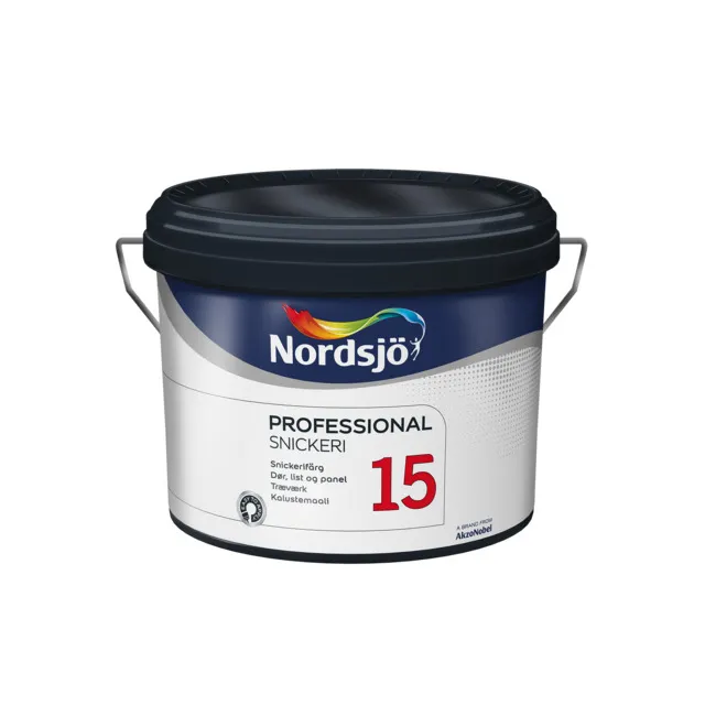 SNICKERIFÄRG PROF SNICKERI 15 NORDSJÖ BW INOMHUS 10L | Beijerbygg Byggmaterial