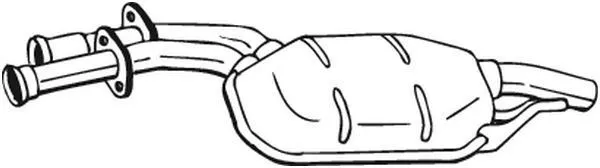 Mittenljuddämpare BOSAL 175-005