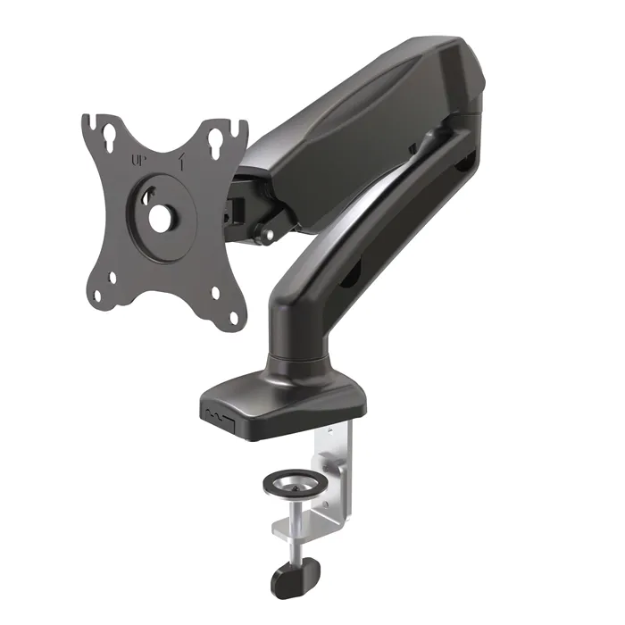 Deltaco ARM-534 Monitorarm med gasfjäder, 13″-27″, svart
