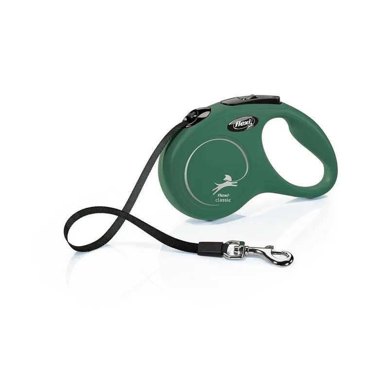 Flexi flexi koppel new classic s 5m band oliv