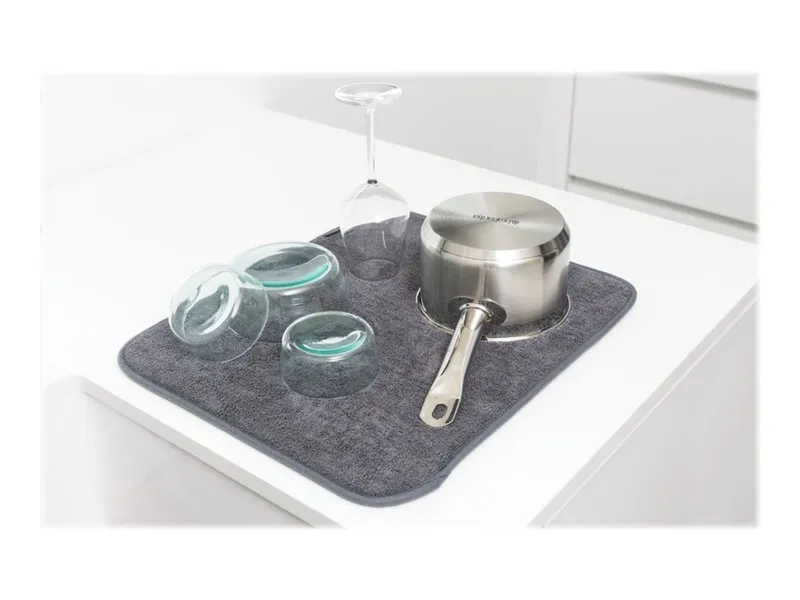 Brabantia SinkSide diskmatta mikrofiber, mörkgrå