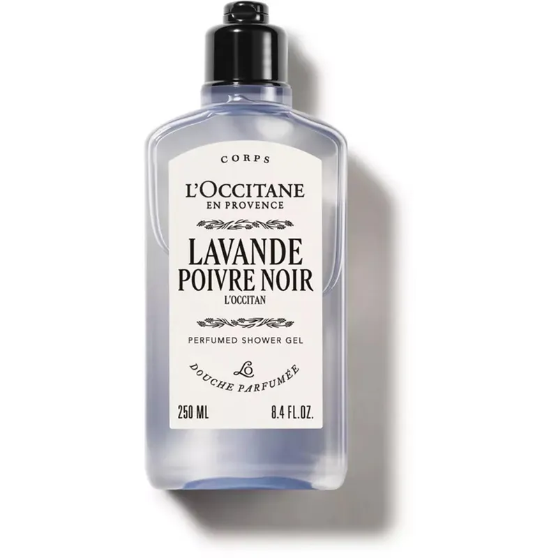 L’Occitane en Provence Lavande Poivre Noir Shower Gel, – 250 ml