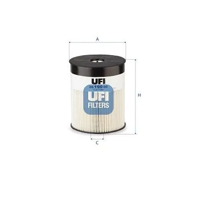 Bränslefilter UFI 26.190.00