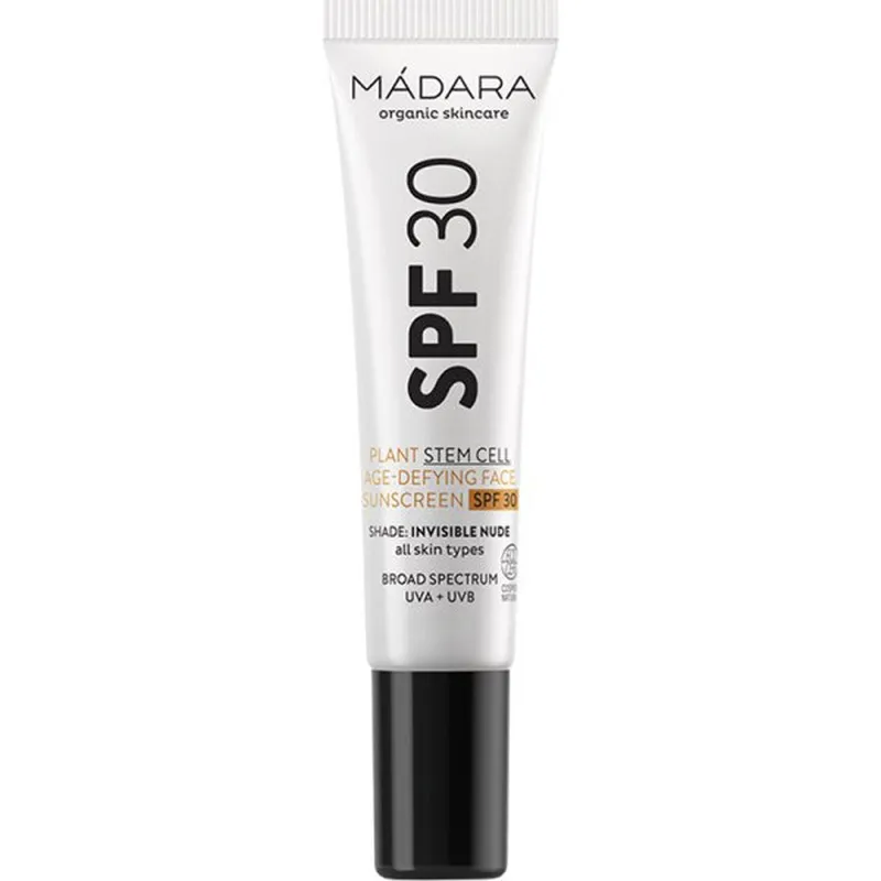 Mádara Plant Stem Cell Age-Defying Face Sunscreen SPF 30 10 ml