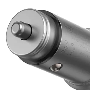 Snabb Billaddare för USB/USB Typ-C 30W - Silver