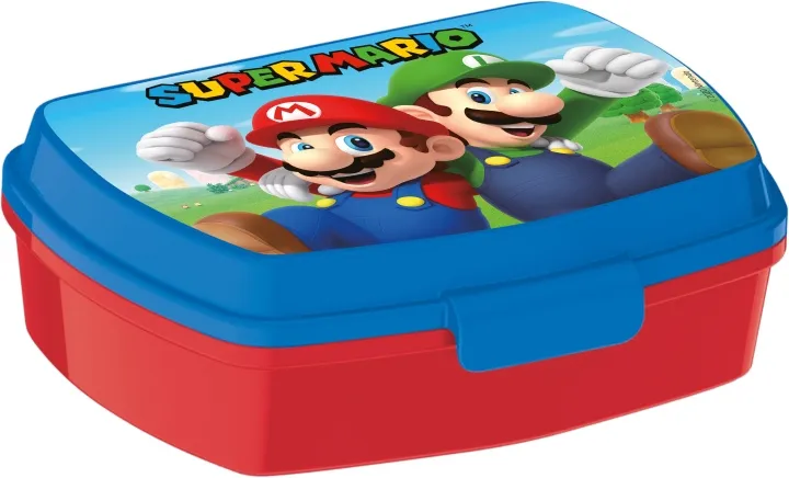 STOR Funny Sandwich Box Super Mario