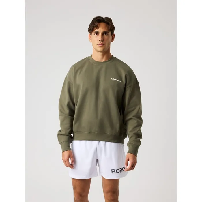 Borg Oversized Sweatshirt Grön (#6699)