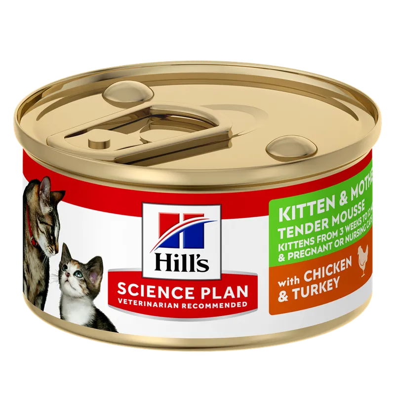 Hill’s Science Plan Feline & Kitten Tender Mousse 85 g