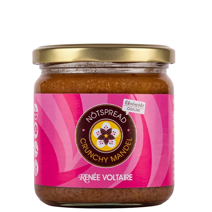 Renée Voltaire Nötspread Crunchy Mandel Eko 330g
