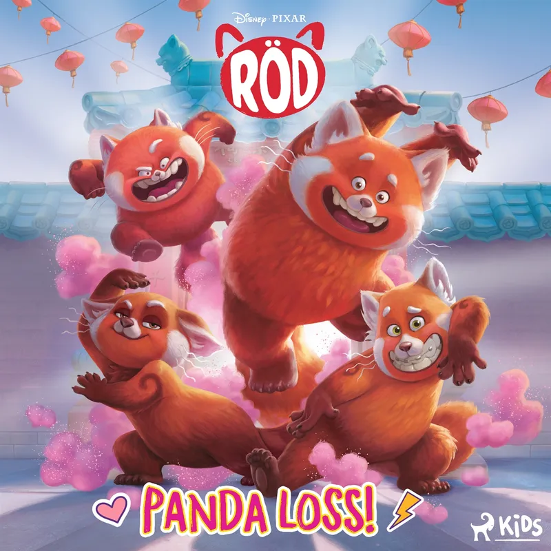 Röd – Panda loss!, Ljudbok