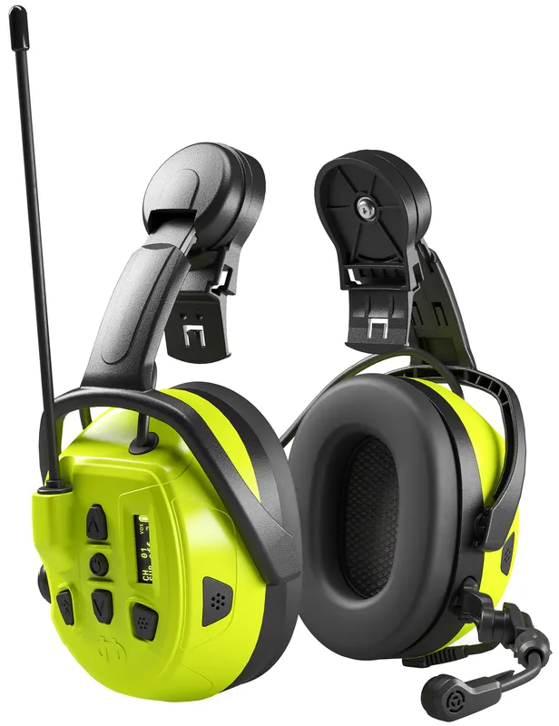 Hellberg Local 2 Hörselskydd Bluetooth & mobilapplikation, hjälmfäste