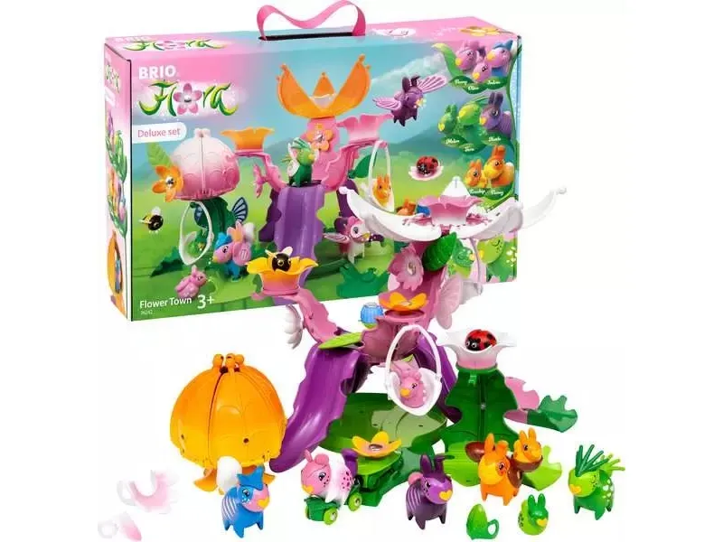 Flora Blomsterstaden Lekset (36242) Brio