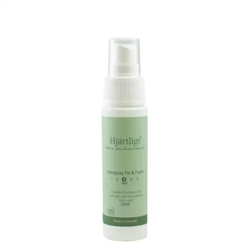 Hjärtligt Hårspray Fix & Form Mini / Travelsize 50 ml