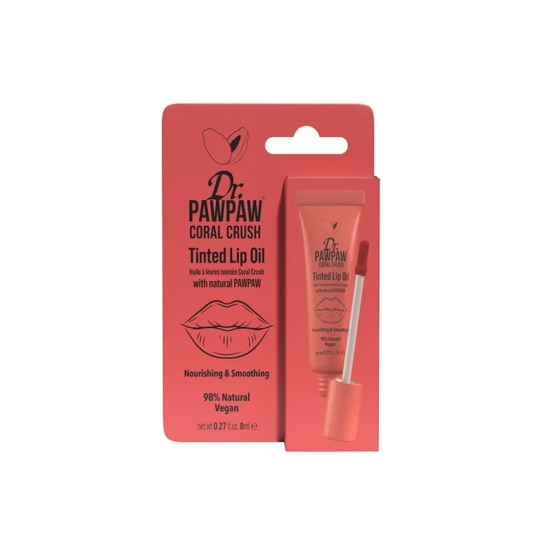 Dr. PawPaw Tinted Lip Oil Coral Crush Coral Crush