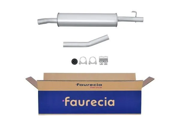 HELLA 8LB 366 020-421 Främre ljuddämpare