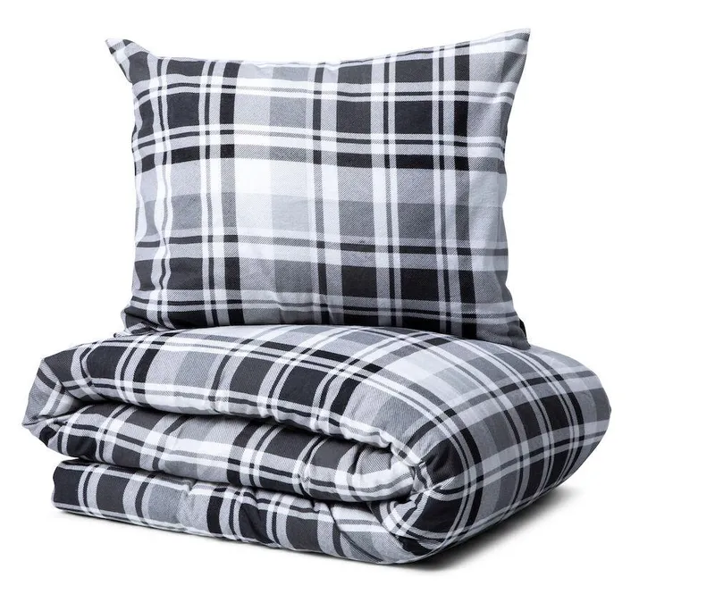 Kosta – Örngott – Mosshed Flanell 50×60 cm Grå – EJ Bäddset