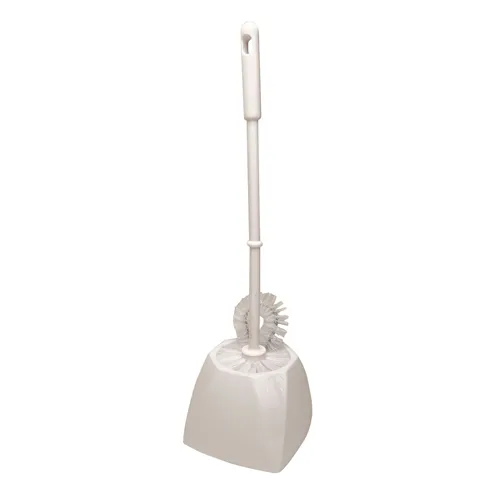 WC-borste med kopp MAX Eco – 43cm vit set med rensborste