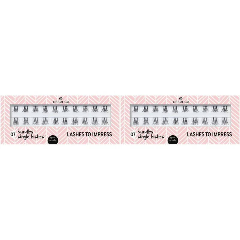 essence Lashes To Impress 07 Bundled Single Lashes - 20 pcs