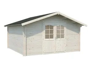 Palmako Lotta Stuga 14,4 m²/inv. 13,9 m², utan golv, obehandlad