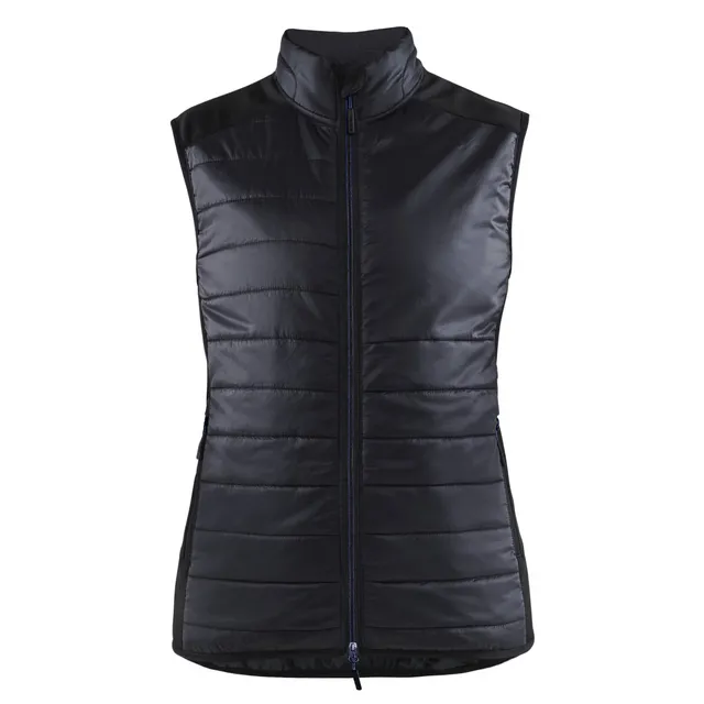 VÄST 3864 2030 VARMFODRAD DAM SVART/MÖRK MARINBLÅ L | Beijerbygg Byggmaterial