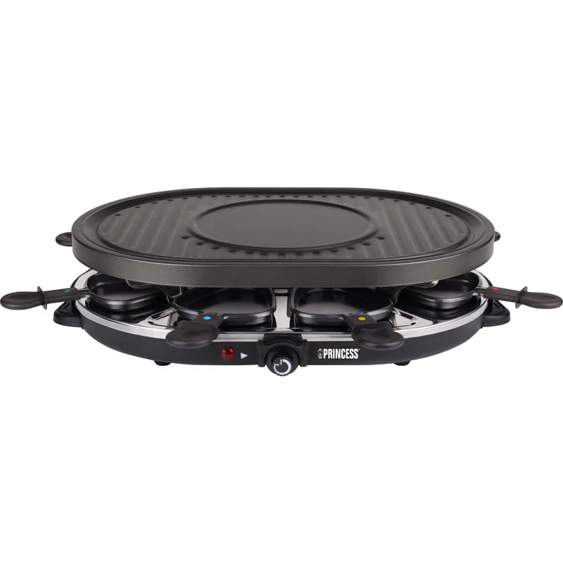 Princess Raclette 8 Oval Grill Party - raclette/grill - sort